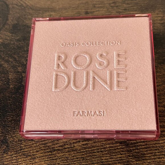 NIB Farmasi Oasis Collection Rose Dune Eyeshadow Palette Limited Pink Rose Mauve - Picture 4 of 8